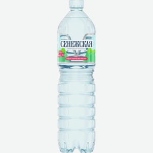 Вода питьевая СЕНЕЖСКАЯ негазированная, 1.5л