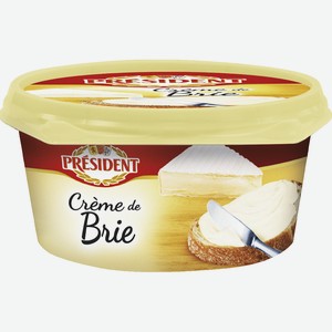 Сыр плавленый President Creme De Brie, 125г