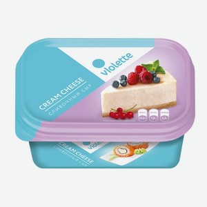 Сыр творожный Violette сливочный 70%, 400 г